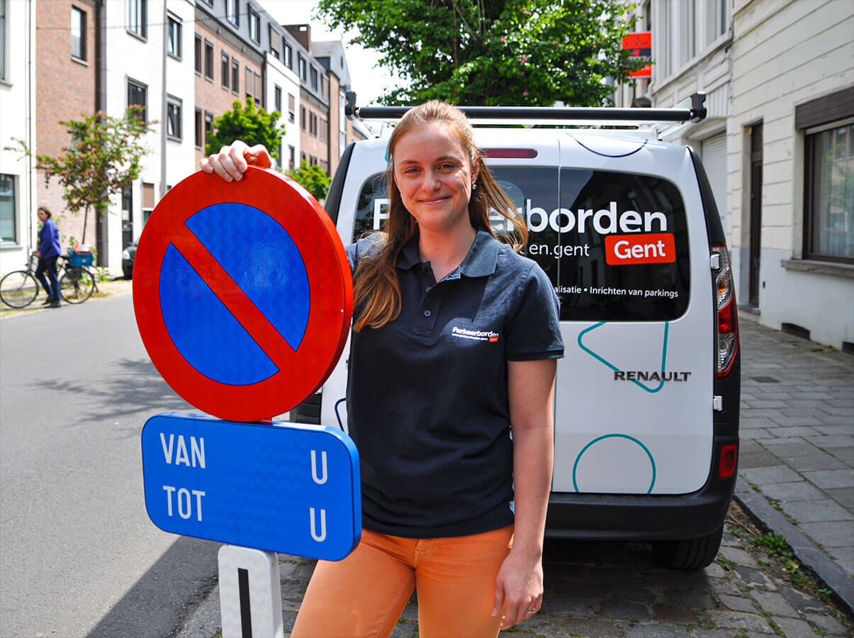 Parkeerborden Gent - parkeerborden laten plaatsen
